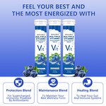 Multivitamin Effervescent Tablets - Manufacturer VC Calcium Iron Zinc Magnesium Adult Kids