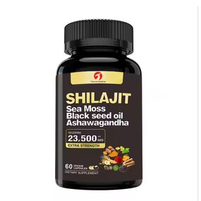 Shilajit Capsules - Manufacturer OEM Private Label Sea Moss Ashwagandha Complex