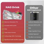 NAD+ Liquid - Manufacturer Tianyuan 1000mg Nicotinamide Riboside PQQ Immunity