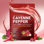 Cayenne Pepper Softgels - Manufacturer 240 Pcs Veins Heart D3 K2 Grape Seeds