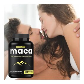 Black Maca Capsules - Manufacturer OEM Adult Men Enhance Male Function Pills