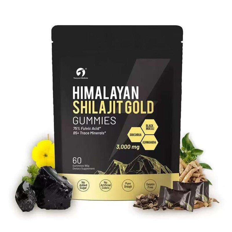 Shilajit Gummies - Manufacturer Tianyuan Himalayan Gold Energy Heart Blood