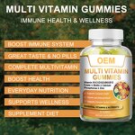 Biotin Gummies - Manufacturer Vegan Immune Support Multivitamins for Adults