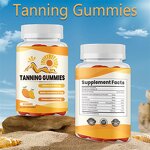Tanning Gummies - Manufacturer Tianyuan Women Beta-carotene Lycopene Astaxanthin