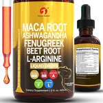 Maca Liquid Drops - Manufacturer Private Label Ashwagandha Fenugreek L-Arginine
