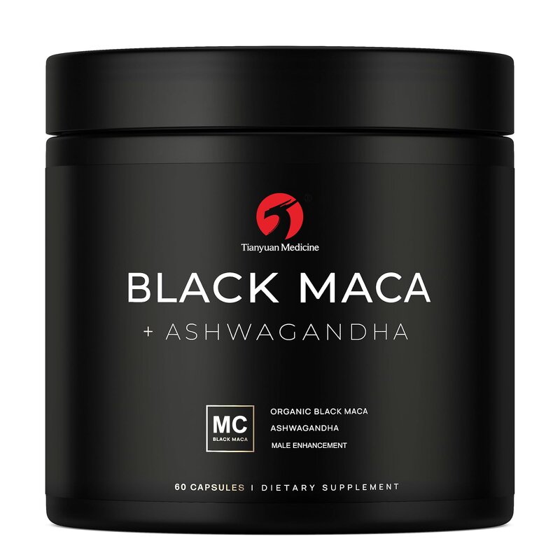 Maca Ashwagandha Capsules - Manufacturer Amazon Bestseller Energy Adult Endurance