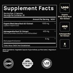 Maca Ashwagandha Capsules - Manufacturer Amazon Bestseller Energy Adult Endurance
