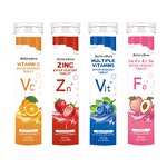 Multivitamin Effervescent Tablets - Manufacturer VC Calcium Iron Zinc Magnesium Adult Kids