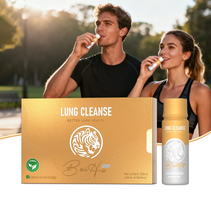 Lung Detox Drops - Manufacturer OEM Natural Organic Herbal Extract Lung Health