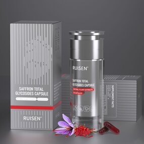 Saffron Extract Capsules - Manufacturer Natural Herbal Vegan Energy Supplement