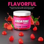 Creatine Gummies - Manufacturer OEM ODM Sugar Free Pre Workout Muscle Growth