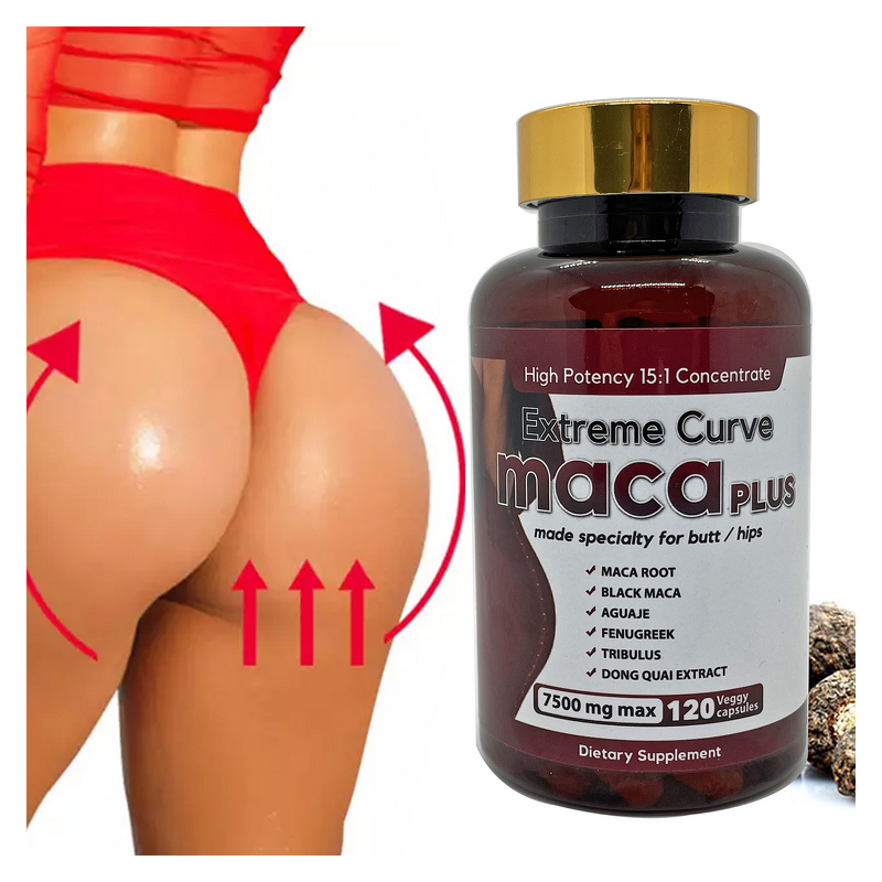 Aguaje Maca Pills - Manufacturer Private Logo Buttock Hip Enlargement Big Butt