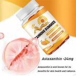 Tanning Gummies - Manufacturer Tianyuan Women Beta-carotene Lycopene Astaxanthin