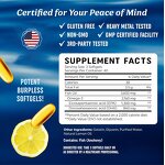 Omega 3 Softgel - Manufacturer Three Times Intensity Vegan EPA DHA Men Women