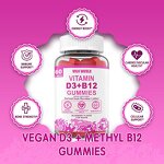 Vegan Calcium Gummies Manufacturer - with Vitamin D3 B12 for Immune & Bone Health