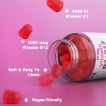 Vegan Calcium Gummies Manufacturer - with Vitamin D3 B12 for Immune & Bone Health