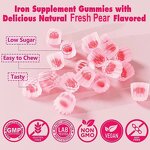 Iron Liquid Filled Gummies Manufacturer - OEM Essential Mineral for Women's Energy