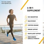 Vitamin D3 K2 Liquid Drops Manufacturer - Organic Maximum Strength with MCT Oil Omega 3