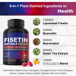 Fisetin Softgel Capsules Manufacturer - Vigoworld Private Label with Quercetin for Immune & Heart