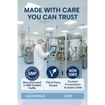 Eye Vitamin Gummies Manufacturer - Vigo with Lutein & Zeaxanthin for Vision Support