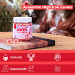 Iron Gummies Manufacturer - Sugar Free 25mg Supplement for Women & Men