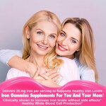 Iron Gummies Manufacturer - OEM/ODM with Vitamin C B12 Folate & Beetroot