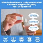 Magnesium Capsules Manufacturer - Vigoworld Vegan Citrate & Glycinate for Sleep & Muscle