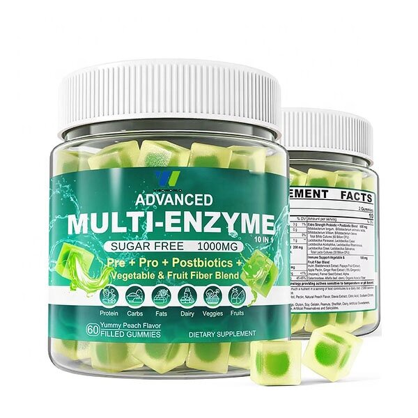 Probiotics Gummies Manufacturer - OEM Organic 100 Billion CFU Center Filled