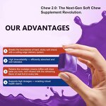 Kids Calcium Soft Chews Manufacturer - Sugar Free with D3 K2 Lion's Mane Omega 3