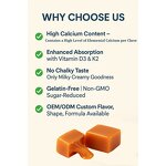 Calcium Chews Manufacturer - Caramel Flavor with Vitamin D3 for Adults & Kids