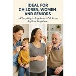 Calcium Chews Manufacturer - Caramel Flavor with Vitamin D3 for Adults & Kids