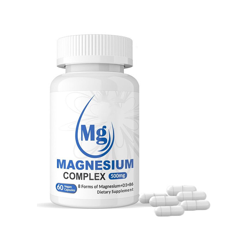Magnesium Capsules Manufacturer - Vigoworld Vegan Citrate & Glycinate for Sleep & Muscle