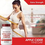 Apple Cider Vinegar Capsules Manufacturer - Vegan with Turmeric Ginger for Weight Management