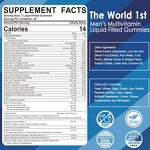 Men's Multivitamin Gummies Manufacturer - Sugar Free with Omega 3 CoQ10 & Probiotics