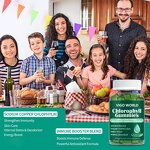 Chlorophyll Gummies Manufacturer - Vegan with ACV & Sea Moss Elderberry for Energy