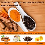 Turmeric Curcumin Gummies Manufacturer - Sugar Free 550mg for Joint Immune & Digestive
