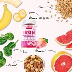 Iron Liquid Filled Gummies Manufacturer - OEM Essential Mineral for Women's Energy