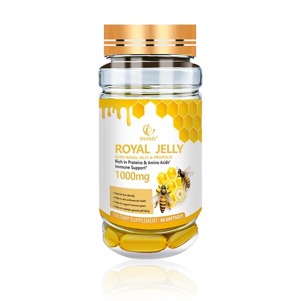 Ginseng Royal Jelly Capsules - Manufacturer OEM Flower Essence Natural Brew Skin