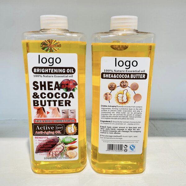 Shea Cocoa Butter Oil - Manufacturer OEM 100%natural SPF50+ Anti Aging Brightening