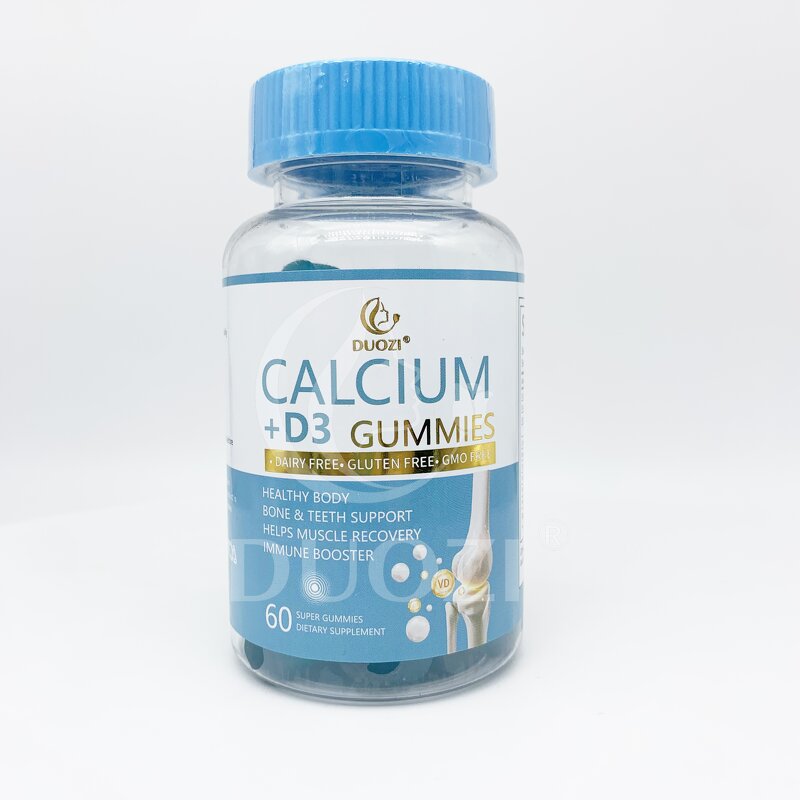 Calcium Gummies - Manufacturer OEM Duozi Spot 3 Days D3 Magnesium Bone Strength