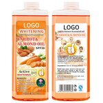 Carrot Almond Oil - Manufacturer OEM 100% Pure Skin Body Whitening Essential