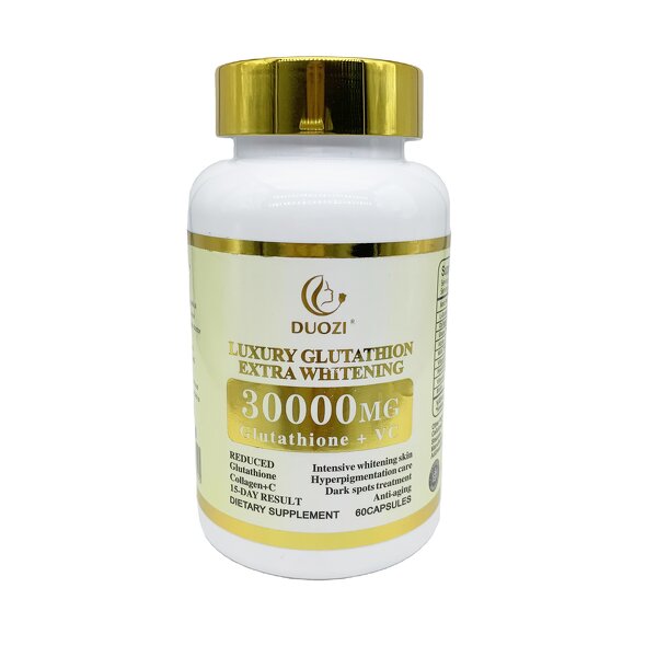 Skin Whitening Pills - Manufacturer OEM 30000mg Collagen Gluta Luxury Capsules