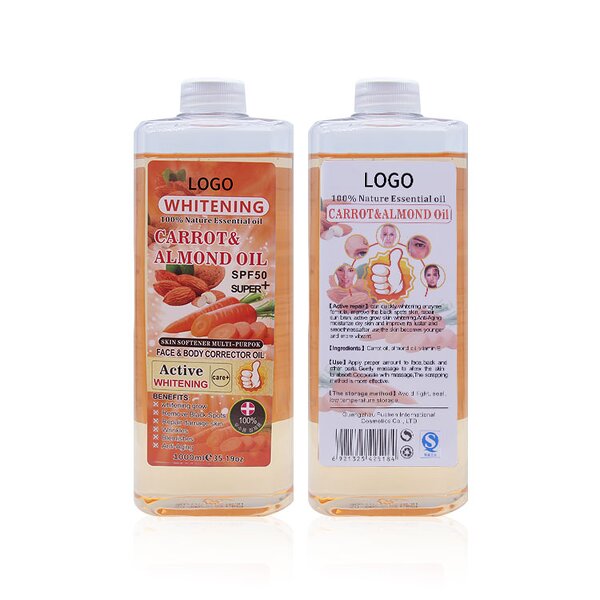 Carrot Almond Oil - Manufacturer High Quality OEM 1000ml Gold Skin Care Effective