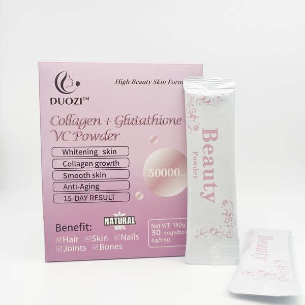Collagen Glutathione Powder - Manufacturer Best Price 15 Day OEM DUOZI L-gluta VC