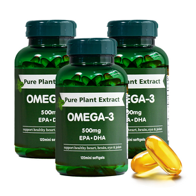 Vegan Omega 3 Softgels Manufacturer - Premium DHA DPA Heart Brain Support
