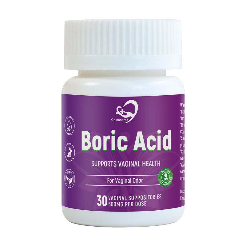 Boric Acid Suppositories Manufacturer - Customized Odor Control Organic