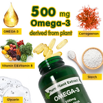 Vegan Omega 3 Softgels Manufacturer - Premium DHA DPA Heart Brain Support
