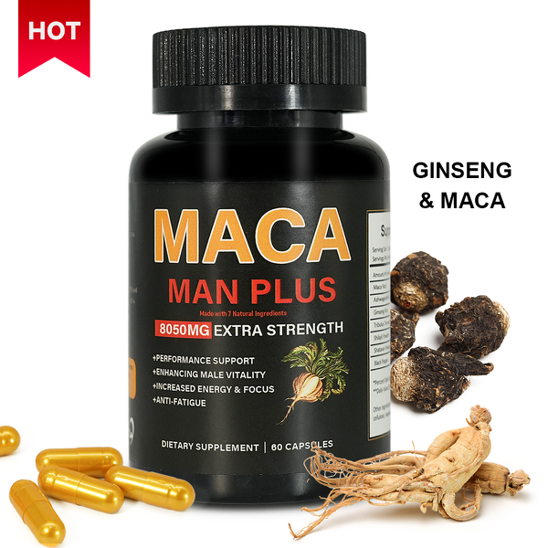 Maca Root Capsules Manufacturer - OEM Customized Extract for Men