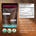 Mushroom Coffee Manufacturer - Private Label Instant Arabica Powder