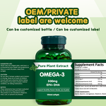 Vegan Omega 3 Softgels Manufacturer - Premium DHA DPA Heart Brain Support